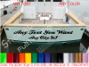 CUSTOM TEXT Boat Name Decal Hailport